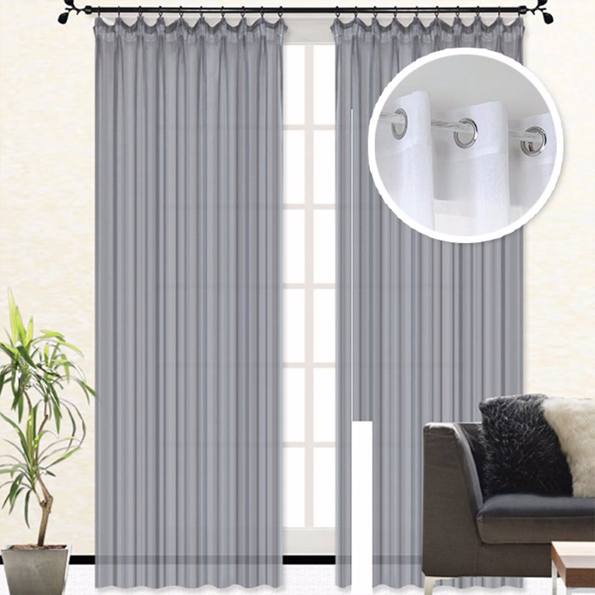 Import Hellas Kourtina Boual 160x270 Ggri me Trouks