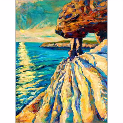 Ρόλερ με Ψηφιακή Εκτύπωση Abstract 'Τοπίο' A1106