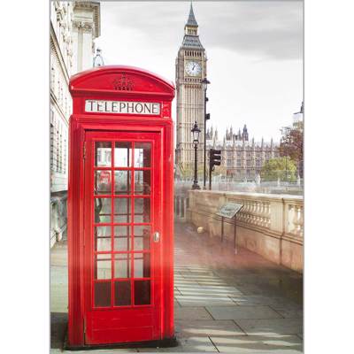 Ρόλερ με Ψηφιακή Εκτύπωση 'London View' Α1213