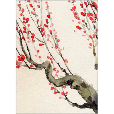 Ρόλερ με Ψηφιακή Εκτύπωση 'Spring Blossoms' Α1508