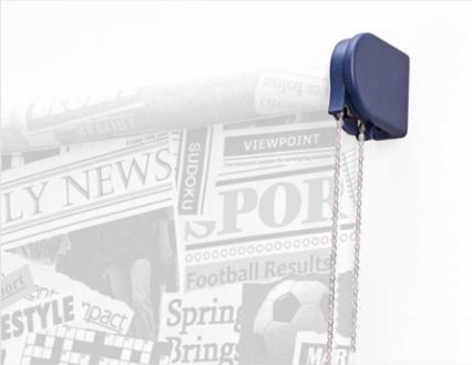 Μεταλλικό στήριγμα μπλε