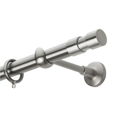 Κουρτινόξυλο φ25 inox kofto raoulo