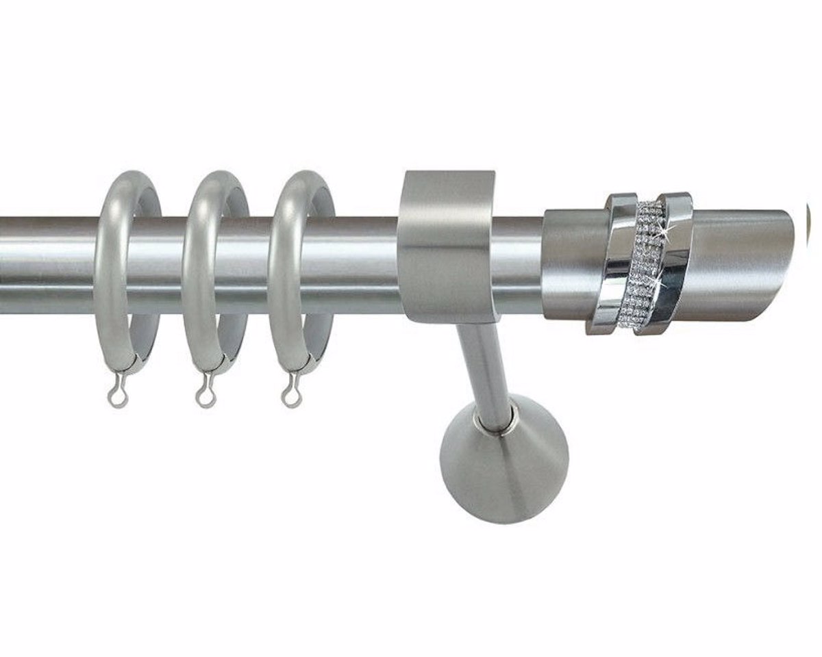 Kourtinoxulo f25 Inox m.Two Rings Strass