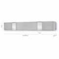 Metalliki Metopi ME41 inox xromio 