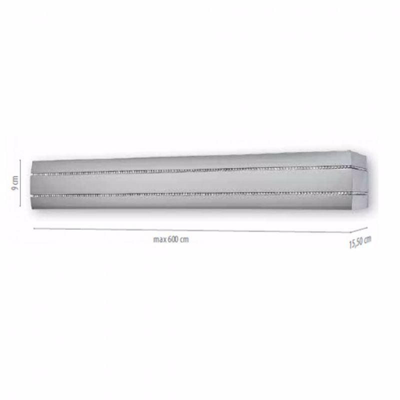 Metalliki Metopi MT90 inox strass