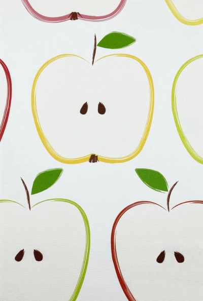 Ρόλερ με Ψηφιακή Εκτύπωση 'Apples' 9020