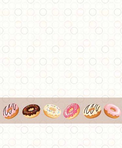 Ρόλερ με Ψηφιακή Εκτύπωση ''Sweet Donuts'' E300