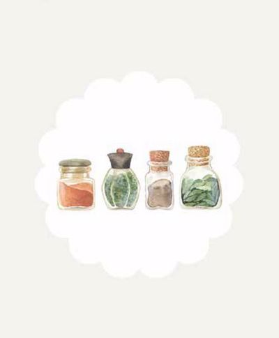 Ρόλερ με Ψηφιακή Εκτύπωση ''Spices & Herbs'' E301