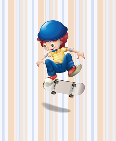 ΡΟΛΕΡ ΜΕ ΨΗΦΙΑΚΗ ΕΚΤΥΠΩΣΗ 'ΑΓΟΡΙ ΜΕ SKATEBOARD' E151
