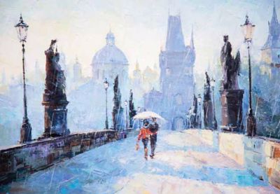ΡΟΛΕΡ ΜΕ ΨΗΦΙΑΚΗ ΕΚΤΥΠΩΣΗ 'WALKING IN THE RAIN' E274