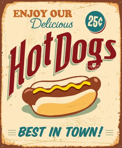 Ρόλερ με Ψηφιακή Εκτύπωση ''Hot Dogs'' E305
