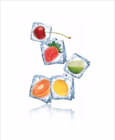 Ρόλερ με Ψηφιακή Εκτύπωση ''Ice Cubes'' E316