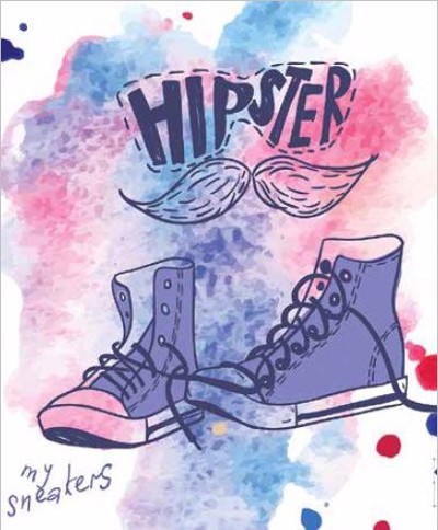 Ρόλερ με Ψηφιακή Εκτύπωση 'Hipster Fashion' E383