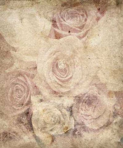 Ρόλερ με Ψηφιακή Εκτύπωση 'Vintage Roses' E432
