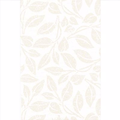Elite Blinds Ρόλερ Σκίασης Λευκό Small Leaves 70453-01