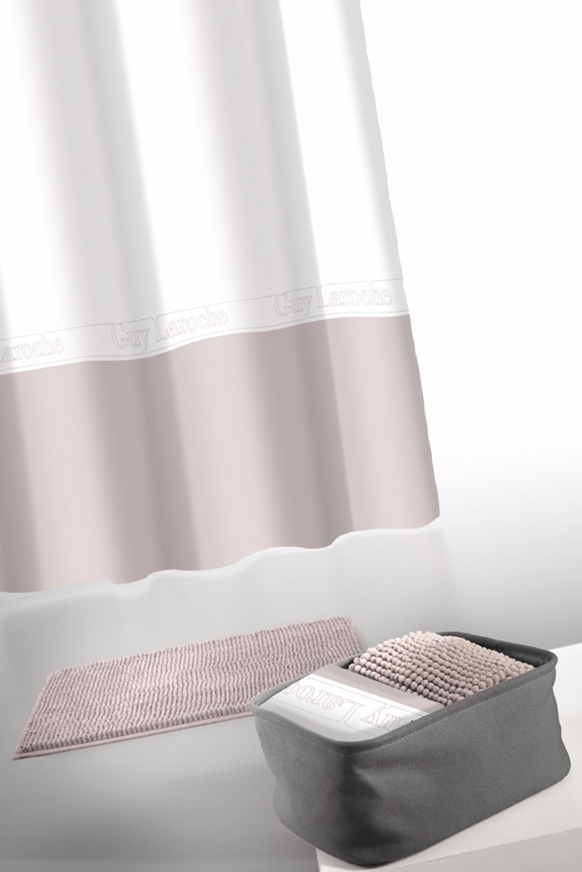 Guy Laroche Set Baniou 4 tmx Miami Amethyst (Kourtina-Pataki-Kalathi-Hooks)
