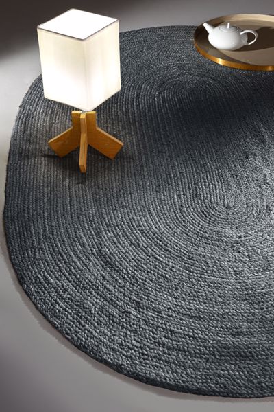Guy Laroche Χαλί Oval 140X210EK Native Anthracite