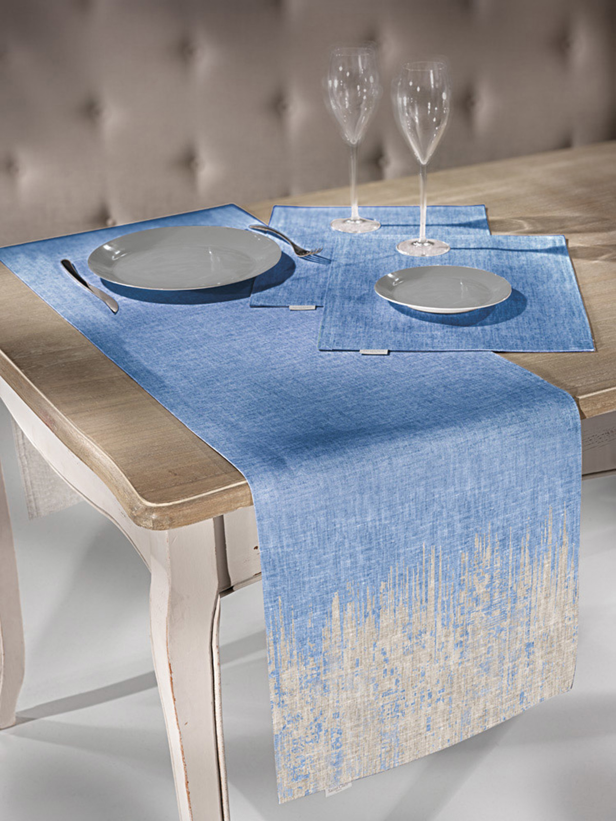 SAINT CLAIR Runner 2040 Blue Jean Beige 40X160