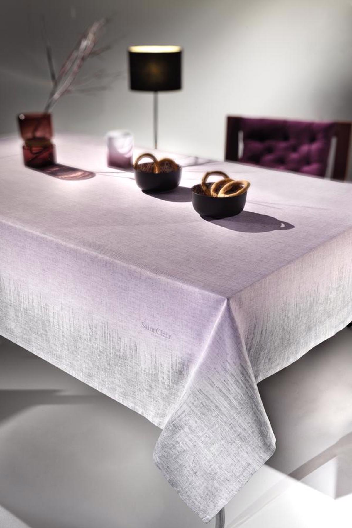 Saint Clair Trapezomantilo Adiabroxo Alekiasto 145X220 1021 Lilac Silver