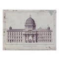 Inart Pinakas Xulinos Printed Berlin Konigliches Schloss 80X60 3-90-271-0005
