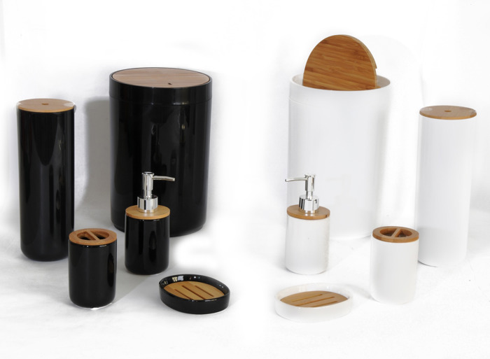 Estia Potiraki baniou bamboo lefko 8,6x8,6x13,2EK 02-4576