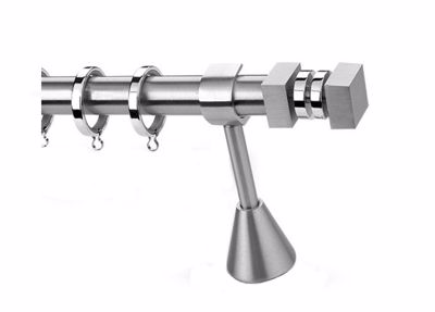 Κουρτινόξυλο φ25 inox Νάπολι