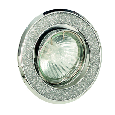 INLIGHT ΧΩΝΕΥΤΟ ΣΠΟΤ ΜΕΤΑΛΛΙΚΟ ΧΡΩΜΙΟ GU10 Φ9.5cm 43285