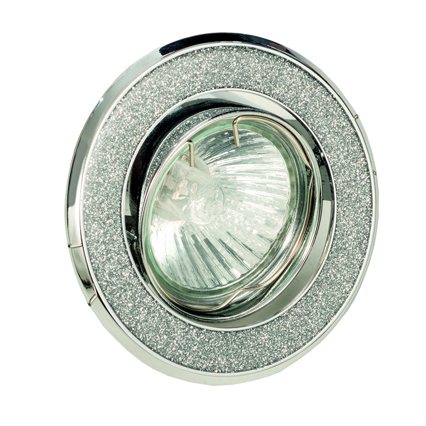 INLIGHT ΧΩΝΕΥΤΟ ΣΠΟΤ ΜΕΤΑΛΛΙΚΟ ΧΡΩΜΙΟ GU10 Φ9.5cm 43285