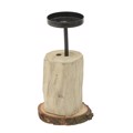 Inart Kiropigo Xulino Metalliko Mavro Natural D5X12 3-70-244-0003