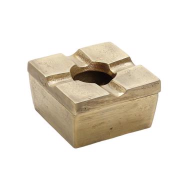 Τασάκι Αντιανεμικό Αλουμινίου Μπρονζέ 8Χ8Χ5εκ FLA211 Espiel