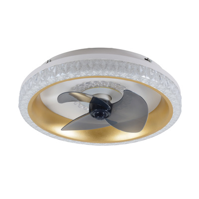 InLight Superior 35W 3CCT Ανεμιστήρας Οροφής με LED Φωτισμό σε Χρυσαφί Χρώμα (101000260)