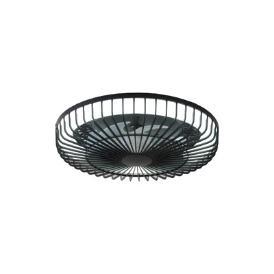 InLight Waterton 72W 3CCT LED Ανεμιστήρας Οροφής σε Μαύρο Χρώμα (101000620)