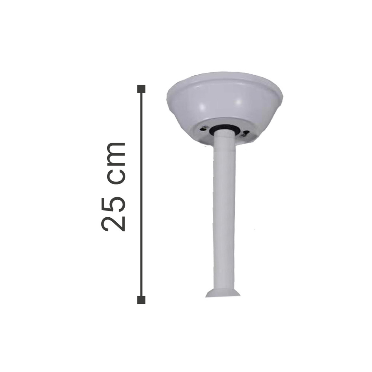 InLight Huron 36W 3CCT Anemistiras Orofis me LED Fotismo se Lefko Xroma (102000110)