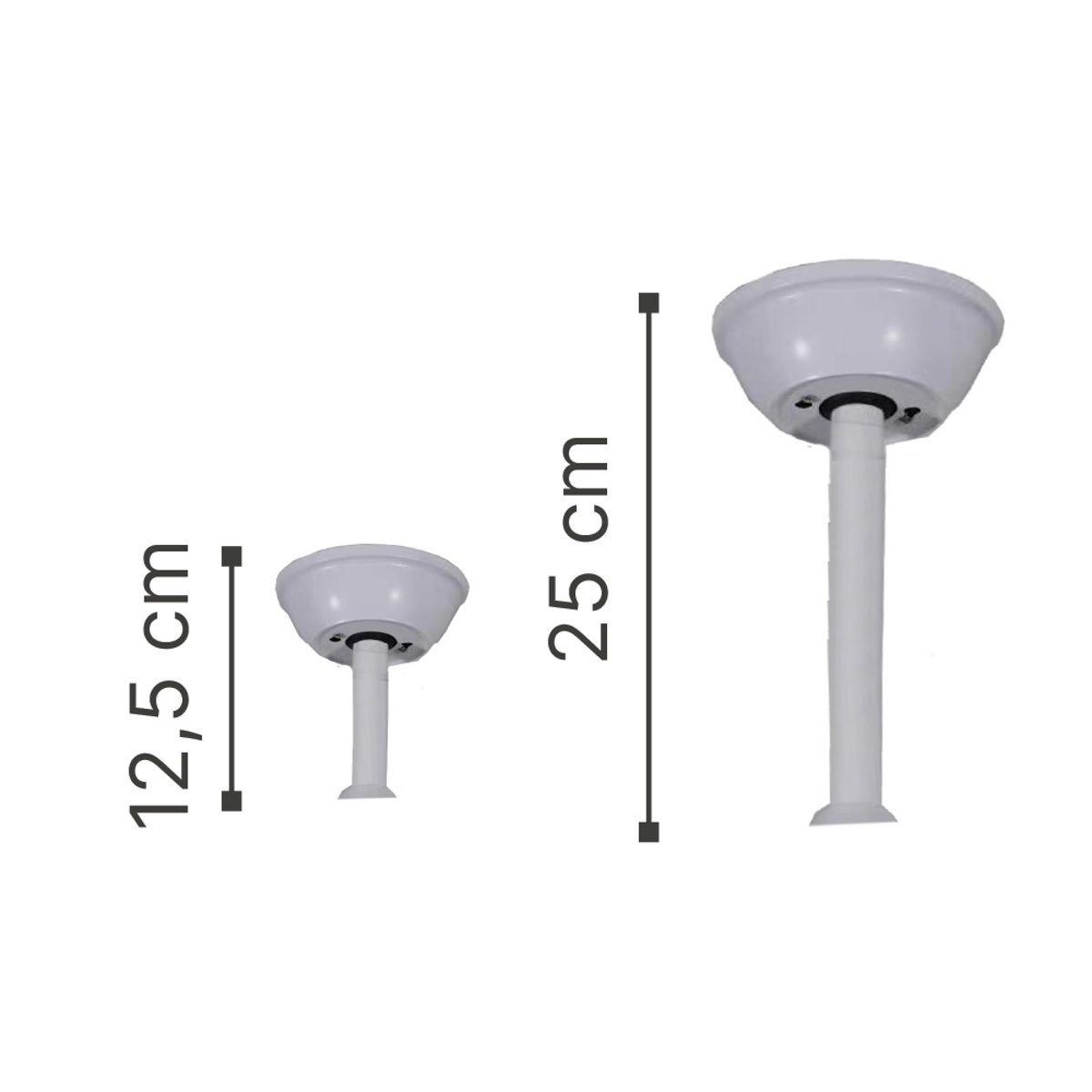 InLight Huron 36W 3CCT Anemistiras Orofis me LED Fotismo se Lefko Xroma (102000110)