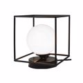 InLight Epitrapezio fotistiko se mavri apoxrosi kai lefki opalina 1XG9 18X18cm (3018-BL)