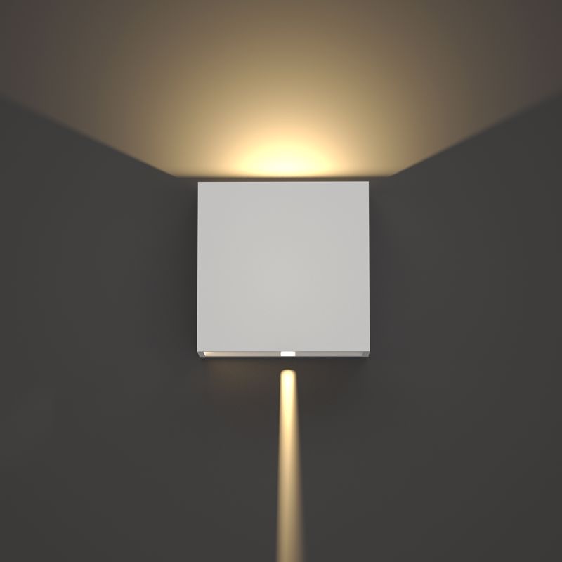 ItLighting Aplika Toixou Up-Down 'Yellowstone' Ggri LED 4W me Ruthmizomeni Desmi 12x12cm 80200931
