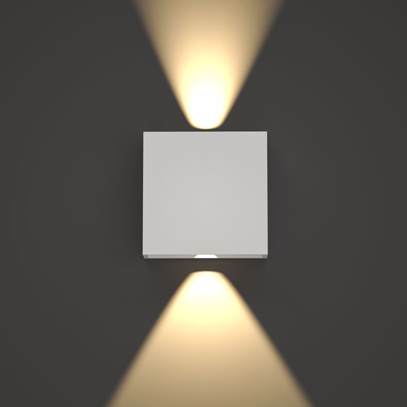 ItLighting Aplika Toixou Up-Down 'Yellowstone' Ggri LED 4W me Ruthmizomeni Desmi 12x12cm 80200931