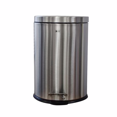 ESTIA ΚΑΔΟΣ ΑΠΟΡΡΙΜΑΤΩΝ CLASSIC 20lt ΜΑΤ ΙΝΟΞ 01-0073