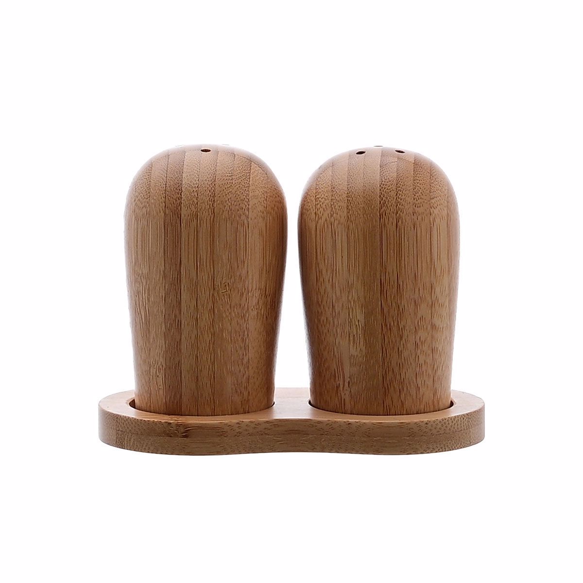 Estia Set ton 2 Doxeia ga Alati/Piperi Bamboo Essentials 11.1x6x8.5cm 01-14605