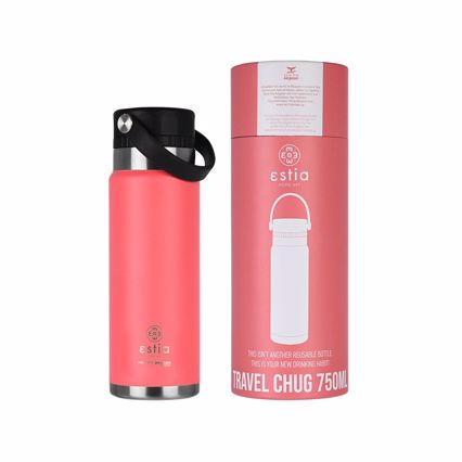 ESTIA Θερμός Inox Travel Chug Save the Aegean 750ml Fusion Coral 01-17828