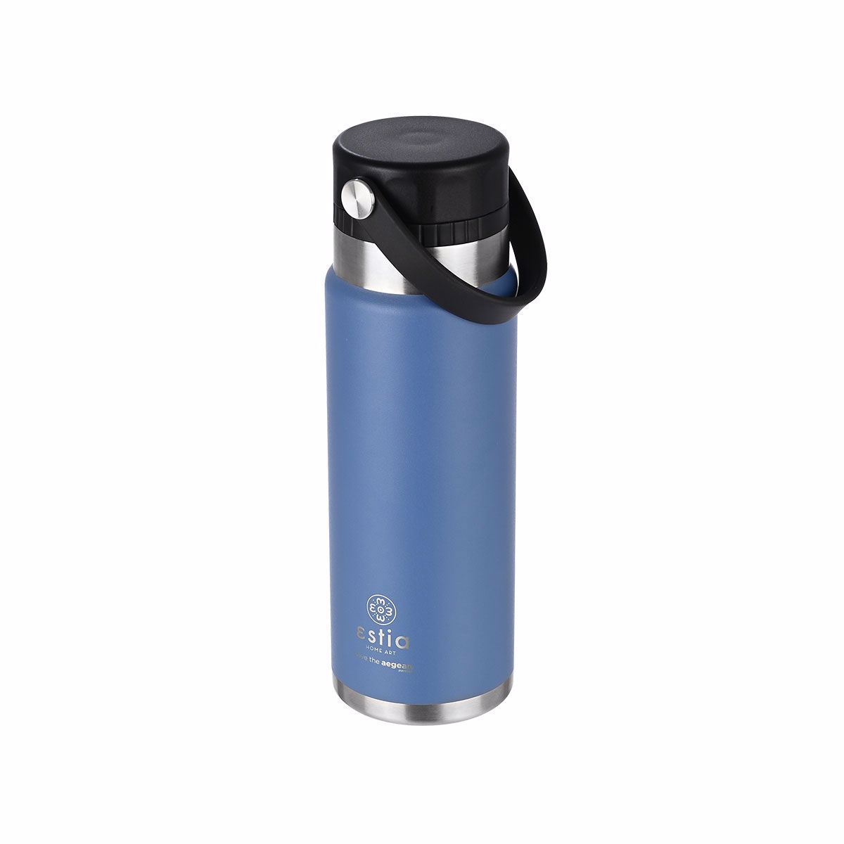 ESTIA Thermos Inox Travel Chug Save the Aegean 750ml Denim Blue 01-17873