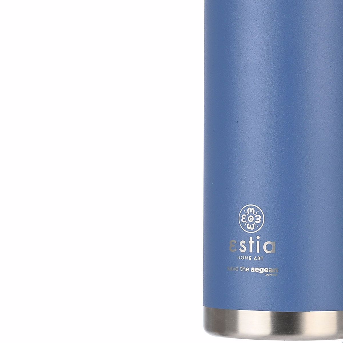 ESTIA Thermos Inox Travel Chug Save the Aegean 750ml Denim Blue 01-17873