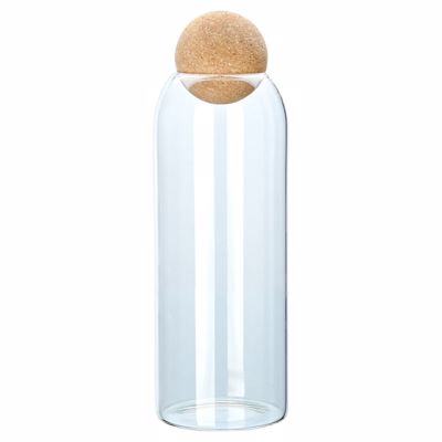 ESTIA ΔΟΧΕΙΟ ΑΠΟΘΗΚΕΥΣΗΣ ΓΥΑΛΙΝΟ 1300ml ΜΕ ΚΑΠΑΚΙ ΦΕΛΛΟΥ 01-19624