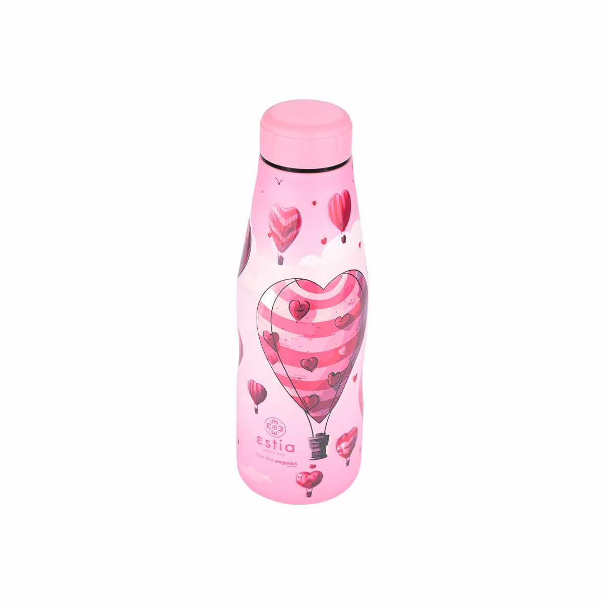 Estia Thermos Travel Flask SAVE THE AEGEAN 500ml LOVE ASCEND 01-22266