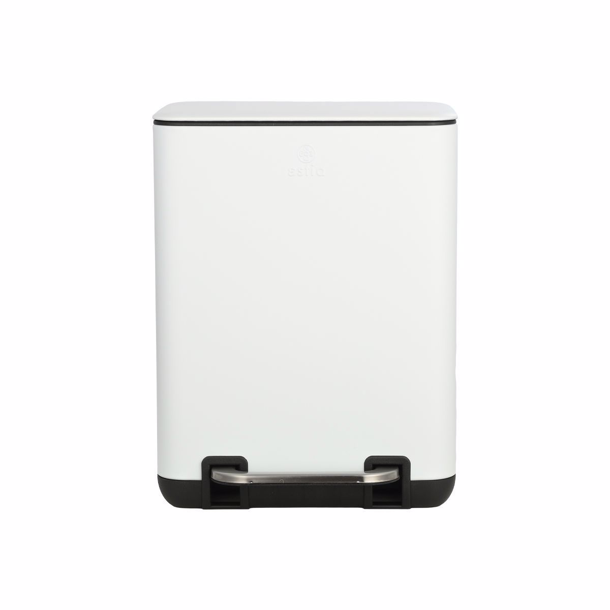 Estia Xartodoxeio Baniou Cubic Soft Close 6lt Lefko 02-20958
