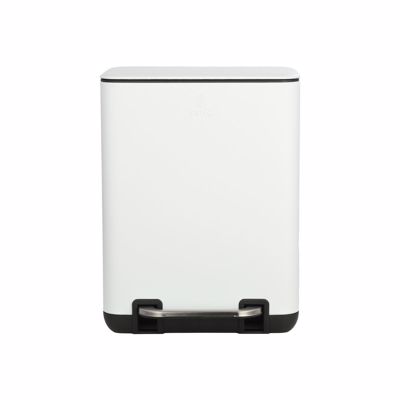 Estia Χαρτοδοχείο Μπάνιου Cubic Soft Close 6lt Λευκό 02-20958