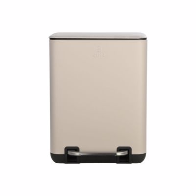 Estia Χαρτοδοχείο Μπάνιου Cubic Soft Close 6lt Taupe 02-20972