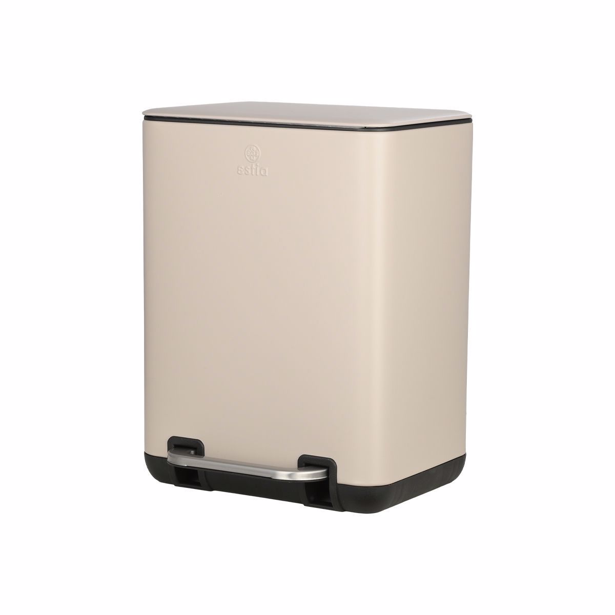 Estia Xartodoxeio Baniou Cubic Soft Close 6lt Taupe 02-20972