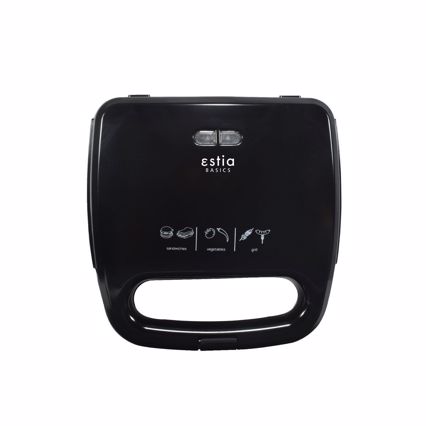 ESTIA ΤΟΣΤΙΕΡΑ BLACK PLUS 2 ΘΕΣΕΩΝ 750w ΜΑΥΡΗ 06-10027