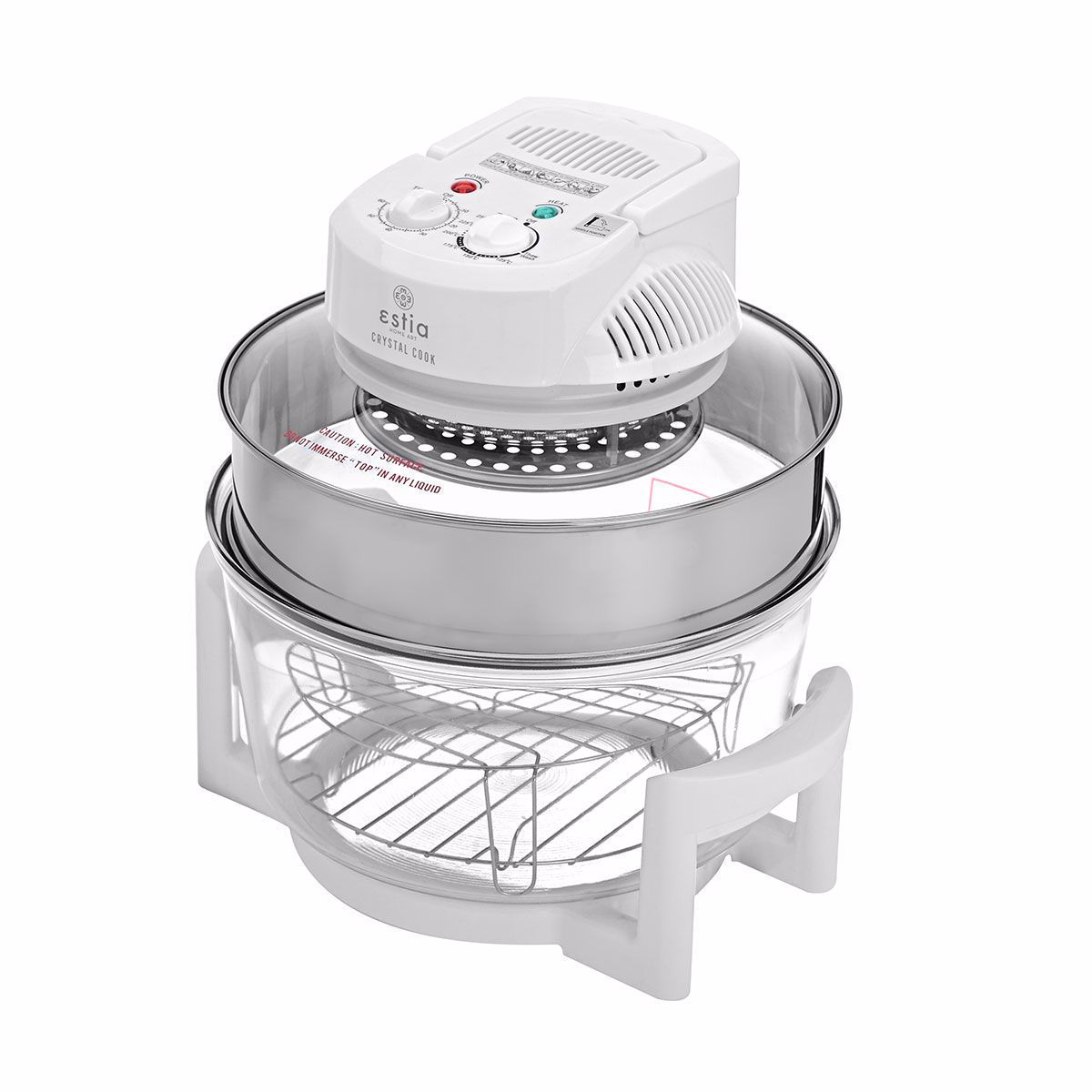Estia Fournaki Rompot 'Crystal Cook' 1400w 12lt Lefko 06-16548